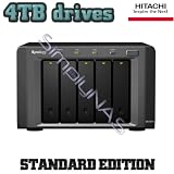Synology DS1512+ 8TB (2 x 4TB HT) Integrated with Hitachi Deskstar 7K4000 (Desktop)
