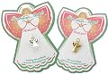 Guardian Angel Crystal Tac Pin w/ Card