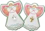 Guardian Angel Crystal Tac Pin w/ Card (Sold Individually)