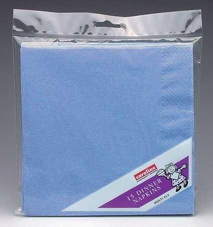 Childrens Toyshop  Toys : Catering Tableware | Napkins 40cm Light Blue