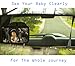 Rayee Extra-Large Baby Car Mirror, Baby Backseat Mirror, Car Mirror For Baby, 360 Degree View, Crash Tested, Anti-Slip Straps, Adjustable Shatterproof,