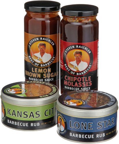 Steven Raichlen Best of Barbecue Flavor on the Grill Gift Set