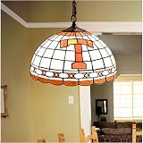 Tennessee Volunteers NCAA Stained Glass Hanging Ceiling Lamp