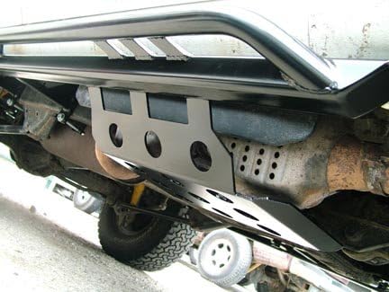 Toyota 80 Series (Pass side) Double Cat Converter Super Sliders Rock Rails (Rock Sliders)