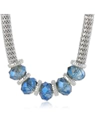 Kenneth Cole New York "Color Boost" Faceted Bead Necklace, 19"