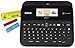Brother P-touch Label Maker, PC-Connectable Labeler, PTD600, Color Display, High-Resolution PC Printing, Black, Black/gray