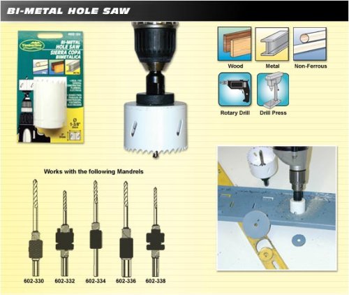 HSS BI-METAL HOLE SAW 2-1/2