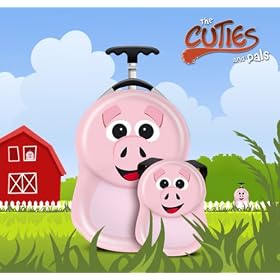 Picture Case CU/POOKIEPIG Pookie Pig Small 17.5" Case and Backpack Set