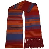 Halloween Scarf -Science and Fiction Scarf- Perfect for Super Looks with Halloween costumes-Very Long 14 Feet in length makes it great for special occasions like Halloween