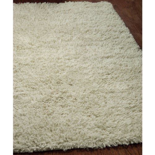 Safavieh Shag Collection SG731A Ivory Shag Square Area Rug, 6-Feet Square