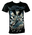 Ed Hardy Platinum Herren Shirt -Dragon-