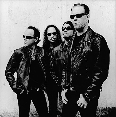 Espritte Art-Large Canvas Giclee Print Painting Metal Band Metallica Picture Stretched and Framed, Modern Home Decorations Wall Art, 10*14inches #05HTK(466)
