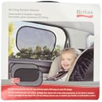 Britax 2 Pack EZ-Cling Sun Shades, Black