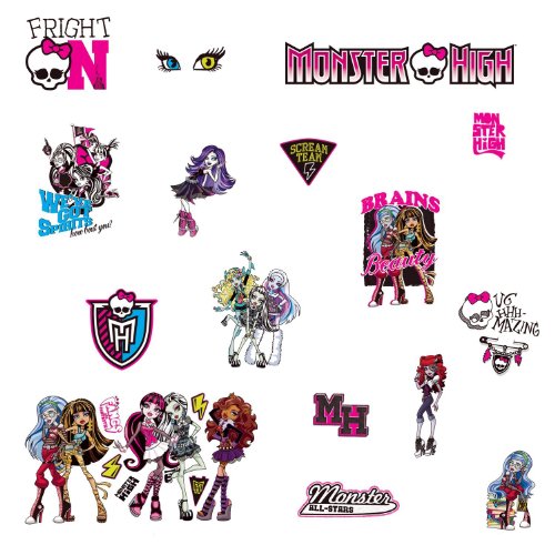 Monster High Peel & Stick Wall Decals
