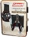 Coleman Watches - Coleman Outdoor Camping Accessory - Chronograph Watch (Stop Watch, Alarm, Back Light and 100 ft Water Resistant), Red Handle Folding Multi-Tool (Regular Pliers, Wire Cutters, Small Knife, Nail File, Bottle Opener, Small Screwdriver, Middle Flathead Screwd