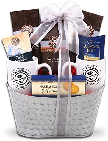 Coffee Bean & Tea Leaf Signature Festive Tin Gift Basket with Mug