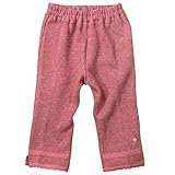 《H28年秋冬物》(日本製) Pample Mousse(パンプルムース) A/Cダブルフェイス裾刺繍長パンツ 80cm/RE NO.DP-63355