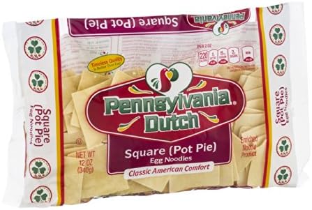 Pennsylvania Dutch Square Pot Pie Egg Noodles 12 OZ (Pack of 24)