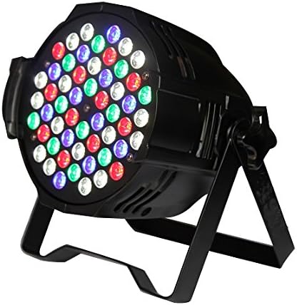 (Pack of 4) Yuexin 54x3w Led RGBW Par Light Dmx512 Led Par Can Stage Lights
