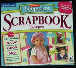 Creating Keepsakes Scrapbook Designer Software by Broderbund, Win XP Compatible, (1 Each)