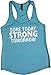 Orange Arrow Women's Sore Today Strong Tomorrow Racerback Tank