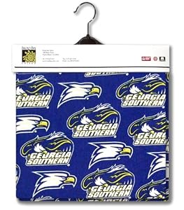 Georgia Southern University Fabric 2yds 54 in Wide GSU Eagles Logo 100% COTTON Sewing Material For Quilt Apparel or Projects 100% COTTON Sewing Material For Quilt Apparel or Projects- Top Rated Quality 22% more FABRIC than 44 in width