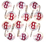 Boston Red Sox Shower Hook Set
