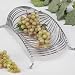 SIEVERT Obstschale 42x25cm chrom
