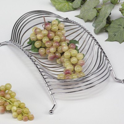 SIEVERT Obstschale 42x25cm chrom