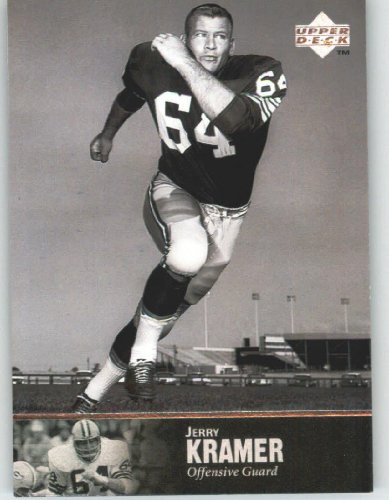 1997 Upper Deck Legends #127 Jerry Kramer - Green Bay Packers (Football Cards)