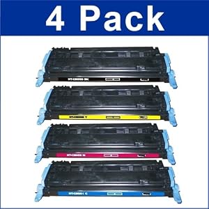 Compatible HP Q6000A, Q6001A, Q6002A, Q6003A Toner Cartridges Setthumbnail