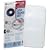 3 Ring Binder Compact Disc Holder, 4 Capacity, 10 per pkg