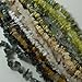 Over 1 Pound Mixed Gemstone Small to Medium Chip Beads Randum Mix 10 Strands 30 Inch or Longer