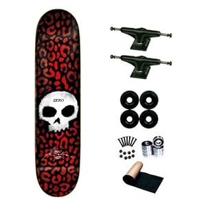 Zero James Brockman Stencil Signature Series 8.0 Skateboard Deck Complete