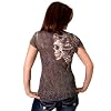 Hot Leathers Sugar Skull Ladies Sublimation T-Shirt (Multi, XX-Large)