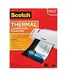 Scotch(TM) Thermal Laminating Pouches, 8.9 Inches x 11.4 Inches, 50 Pouches (TP3854-50)