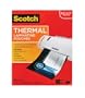 Scotch(TM) Thermal Laminating Pouches, 8.9 Inches x 11.4 Inches, 50 Pouches (TP3854-50)