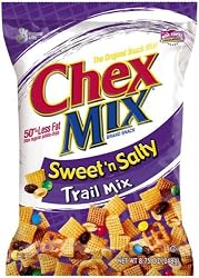 Chex Mix Trail Mix, Sweet & Salty, 8.75-Ounce Bags (Pack of 12)