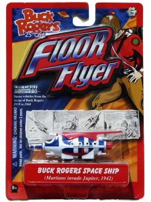 Buck Rogers Floor Flyer Space Ship (Martians Invade Jupiter 1942) Die-Cast