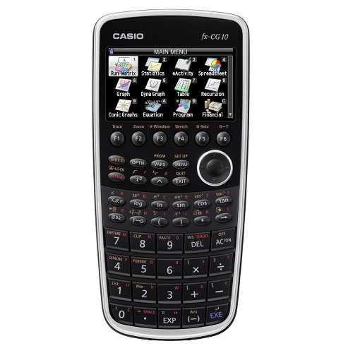 Prizm FX-CG10 Color Graphing Calculator (Black) FX CG10 Graph Algebra Graphic Best Calcualtor Pocket PC