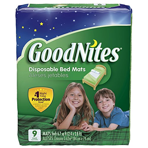 GoodNites Disposable Bed Mats, 36 Count (Packaging May Vary) Baby Shop