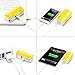 Pisen 5000mAh Power Bank with Foldable AC Plug 1A/2A for iPhone, iPad, Samsung and More (Lemon Yellow)