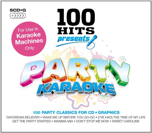 Various Artists 100 Hits Presents: Party Karaoke cd cover
