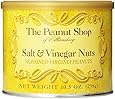 The Peanut Shop of Williamsburg Salt & Vinegar Seasoned Virginia Peanuts, 10.5-Ounce Tin