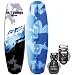Kwik Tek Airhead Carbon Wakeboard With Clutch Binding
