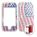 Apple iPhone 4 - 4S (AT&T/Verizon/Sprint) Full Diamond Crystal USA Flag iPhone 4 Hard Case/Cover/Faceplate/Snap On/Housing/Protector