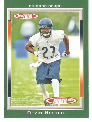 2006 Topps Total # 448 Devin Hester RC - Chicago Bears - NFL Football Rookie Card