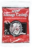*TWO PACKS* of Natural Hog Sausage Casing Casings for Homemade Links for Smoked, Bratwurst, Italian, Kielbasa, Hot Links, Venison, Pork, Beef and much more