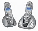 BT Freestyle 650G Twin Telephone & Answering Machine DECT - Silver