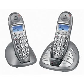 BT Freestyle 650G Twin Telephone & Answering Machine DECT - Silver